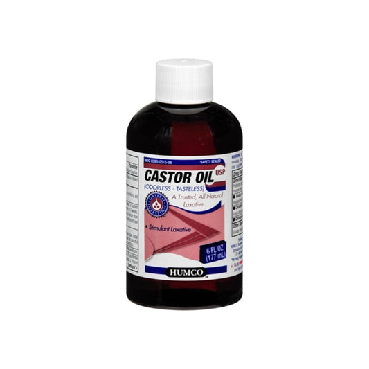 Humco Odorless Tasteless Castor Oil 6 Oz Health & Beauty Pasteur Pharmacy