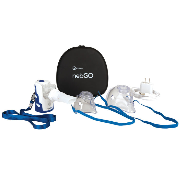 Roscoe Medical nebGO Portable Handheld Ultrasonic Mesh Nebulizer Nebulizers Pasteur Pharmacy