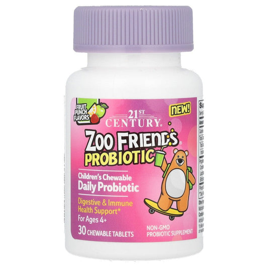 21st Century Zoo Friends Probiotic Chewable Vitamins & Supplements Pasteur Pharmacy