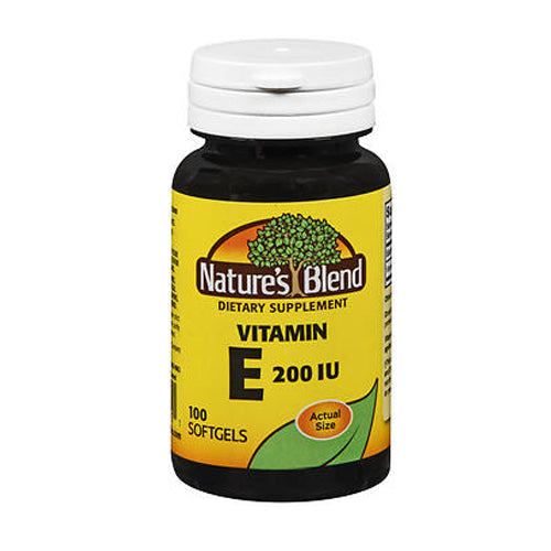Nature's Blend Vitamin E 200 IU – 100 Softgels Vitamins & Supplements Pasteur Pharmacy