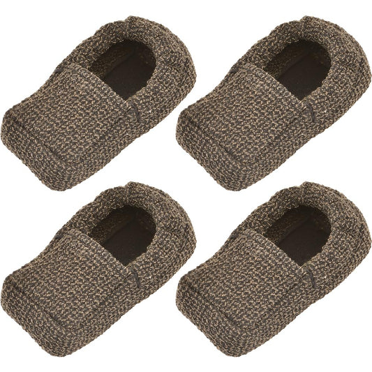 Nova 4 Pcs Heavy Duty Walker Ski Glide Covers Replacement For Indoor Outdoor Walkers Pasteur Pharmacy