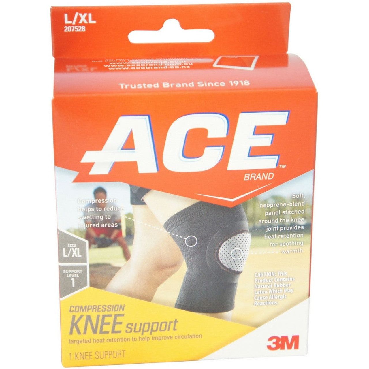 Ace Knee Compression Support L/XL First Aid Pasteur Pharmacy