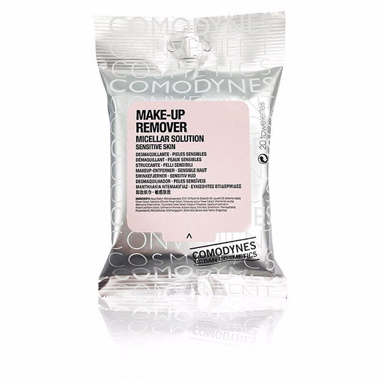 Comodynes Makeup Remover Micellar Solution For Sensitive Skin 20pcs Makeup Removers Pasteur Pharmacy