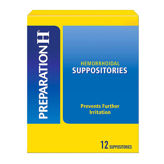 Preparation H Hemorrhoid Relief Suppositories Health & Beauty Pasteur Pharmacy