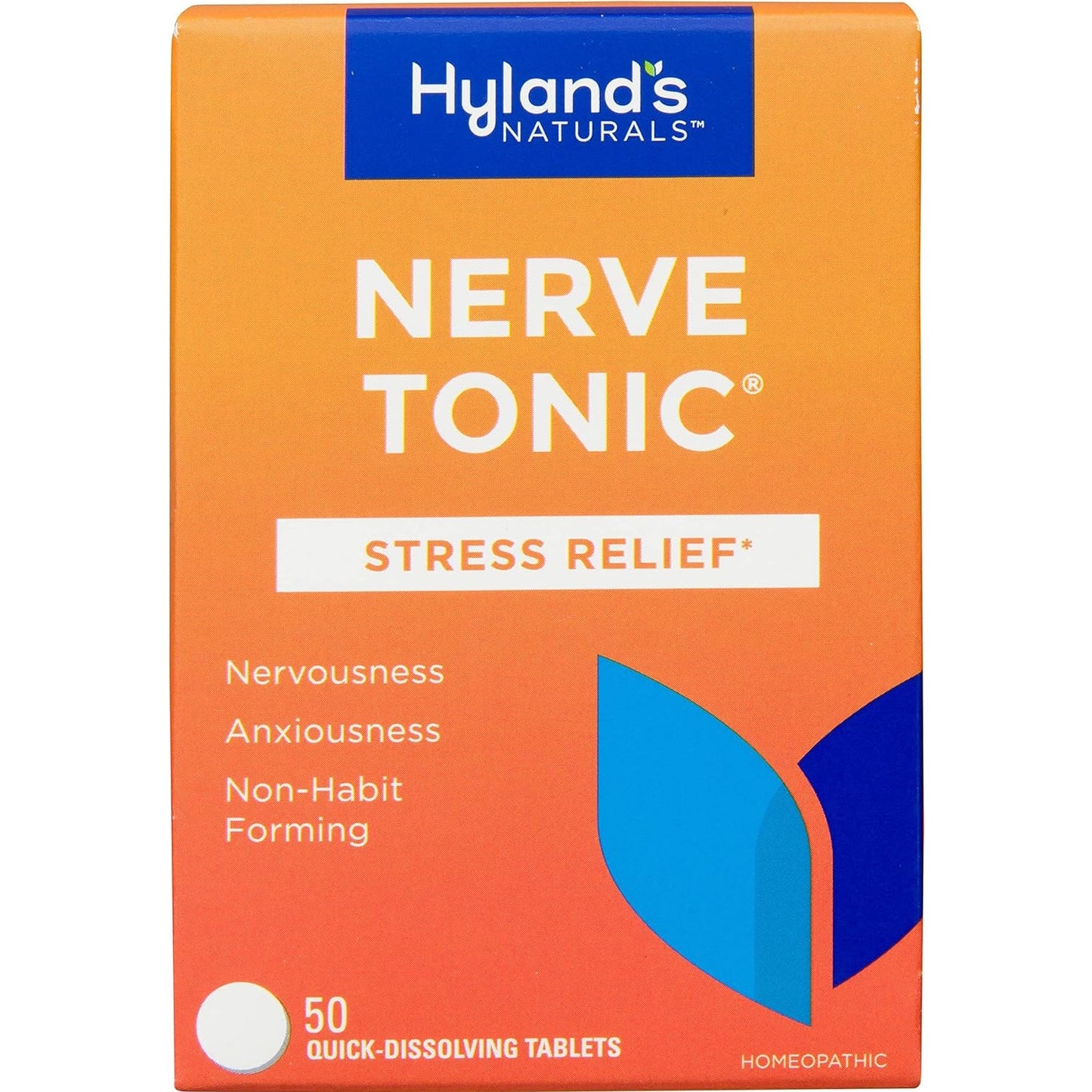 Hyland's Nerve Tonic Stress Relief Tablets, 1 Each, 50 Tab Vitamins & Supplements Pasteur Pharmacy