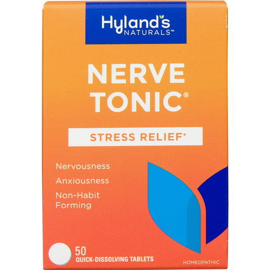 Hyland's Nerve Tonic Stress Relief Tablets, 1 Each, 50 Tab Vitamins & Supplements Pasteur Pharmacy