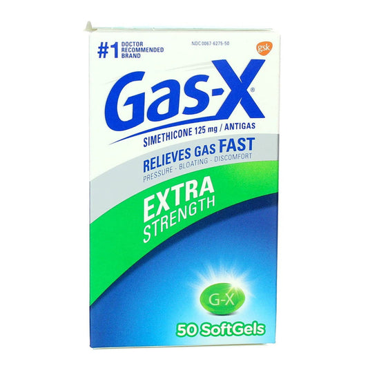 Gas-X Extra Strength Simethicone 125 Mg Antigas Health & Beauty Pasteur Pharmacy