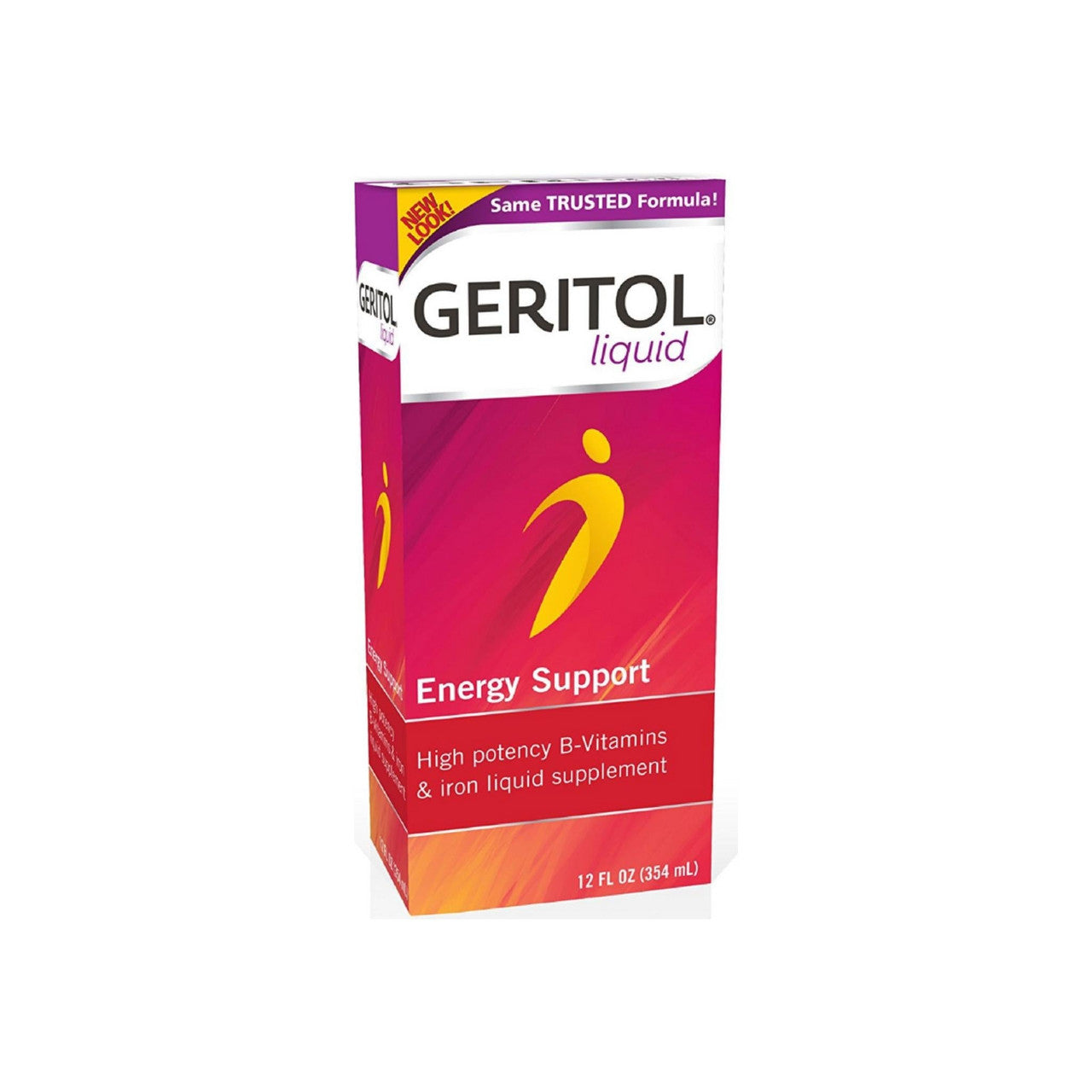 Geritol Energy Support, Liquid 4 Oz Vitamins & Supplements Pasteur Pharmacy