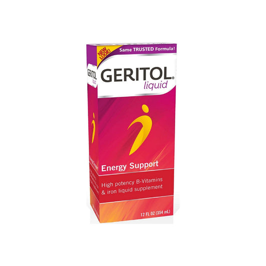 Geritol Energy Support, Liquid 4 Oz Vitamins & Supplements Pasteur Pharmacy
