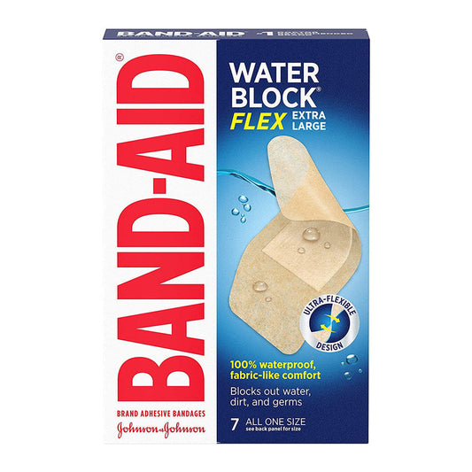 Band-Aid Brand Extra Large Adhesive Bandages – 7 Count First Aid Pasteur Pharmacy