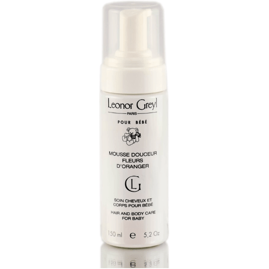 Leonor Greyl Mousse Douceur Fleurs D'Oranger for Baby 5.2 Oz Hair Mousse Pasteur Pharmacy