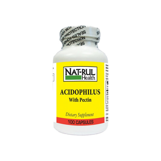 Nat-Rul Natural Acidophilus Con Pectina Cápsulas De Medicine Cabinets Pasteur Pharmacy