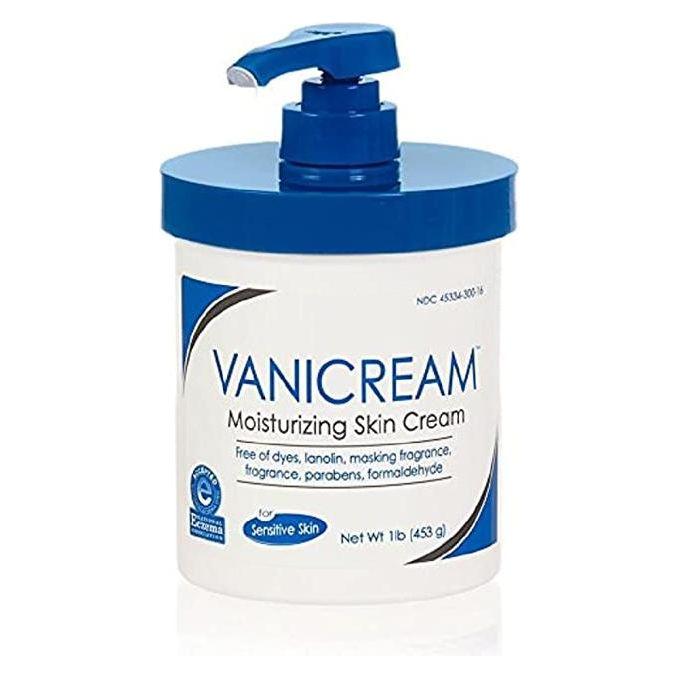 Vanicream Moisturizing Skin Cream with Pump Dispenser 16 Oz Moisturizing Skin Cream Pasteur Pharmacy