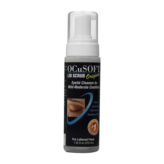 OCuSOFT Lid Scrub Original Foaming Eyelid Cleanser - 7.25 Oz Scrubs Pasteur Pharmacy