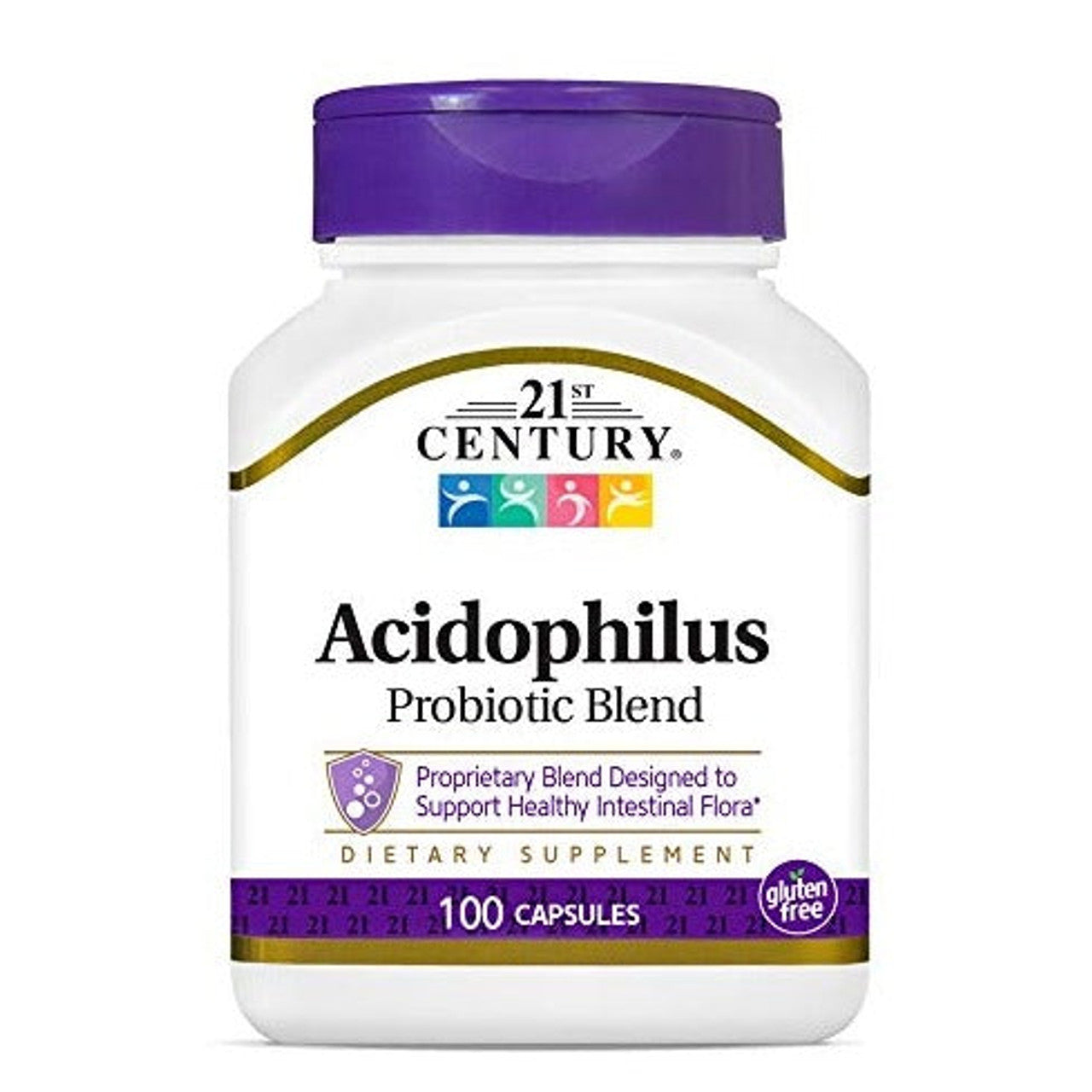 21st Century Acidophilus Capsules 100Ct Vitamins & Supplements Pasteur Pharmacy