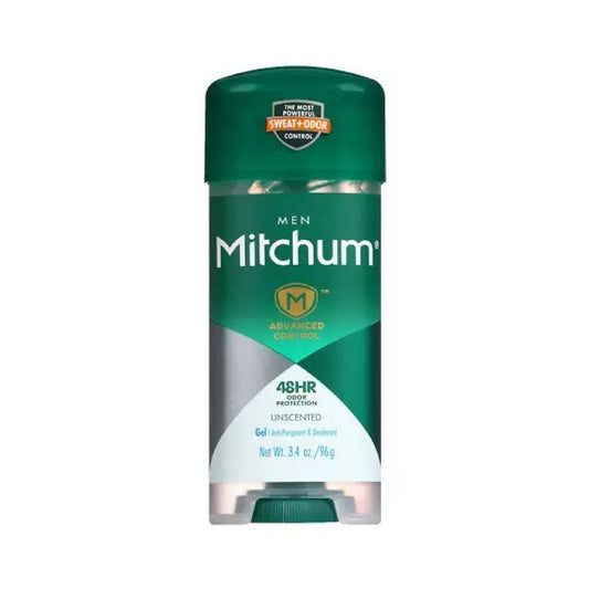 Mitchum Anti Perspirant & Deodorant Clear Gel Unscent 3.4 Oz Deodorant Pasteur Pharmacy