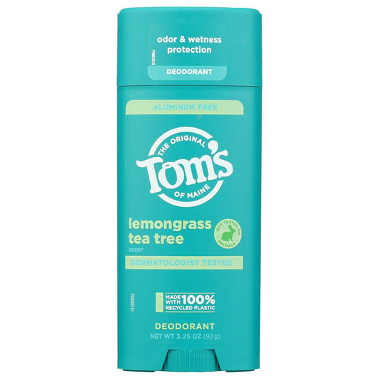 Tom's Deodorant St 3.25 Oz 24H Lmngrs Deodorant Pasteur Pharmacy