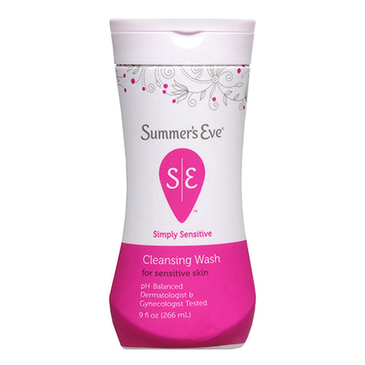 Summer's Eve Cleansing Wash For Sensitive Skin Simply - 9 Oz Health & Beauty Pasteur Pharmacy