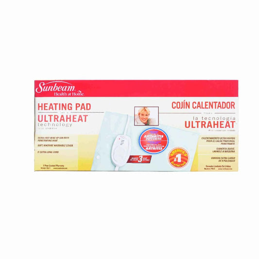 Sunbeam Jarden 000756-500-000U Ultraheat Technology Heating Pad Heating Pads Pasteur Pharmacy