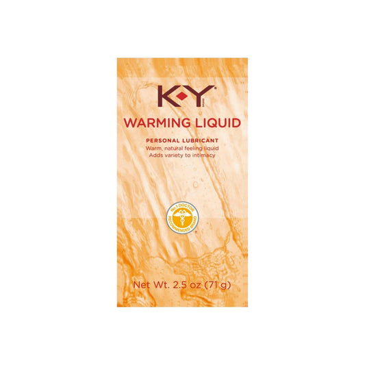 K-Y Personal Lubricant, Sensorial, Liquid, Warming 2.5 Oz Personal Lubricants Pasteur Pharmacy