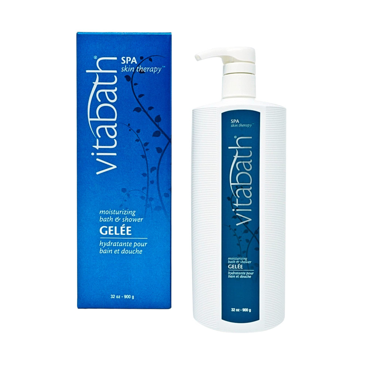 Vitabath Spa Skin Therapy Moisturizing Bath & Shower Gel Wash Nourishing Replenishing Deeply Hydrate Dry Skin 32 Oz Body Wash Pasteur Pharmacy