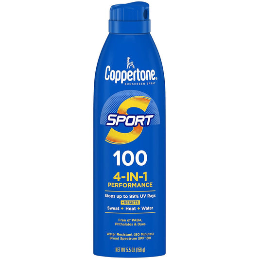 Coppertone Sport Sunscreen Spray SPF 100 Sunscreen Pasteur Pharmacy