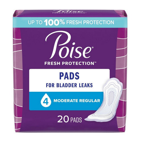 Poise Incontinence Pads Moderate Absorbency Regular Medical Supplies Pasteur Pharmacy