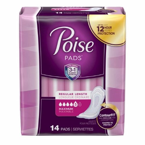 Poise Bladder Control Pad, Case Of 6 Medical Pasteur Pharmacy