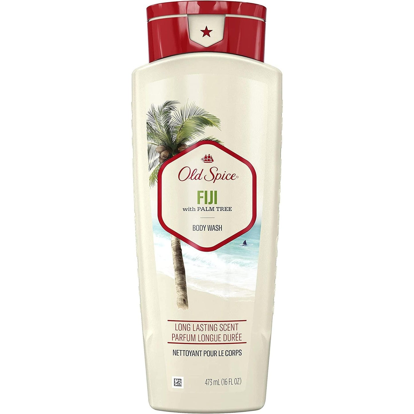 Old Spice Body Wash For Men Fiji With Palm Tree Scent, 16 Fl Oz Body Wash Pasteur Pharmacy