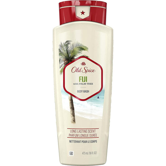 Old Spice Body Wash For Men Fiji With Palm Tree Scent, 16 Fl Oz Body Wash Pasteur Pharmacy