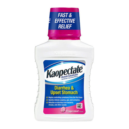 Kaopectate Value Size Peppermint Diarrhea & Upset Stomach 11 Fl Oz Medicine Cabinets Pasteur Pharmacy