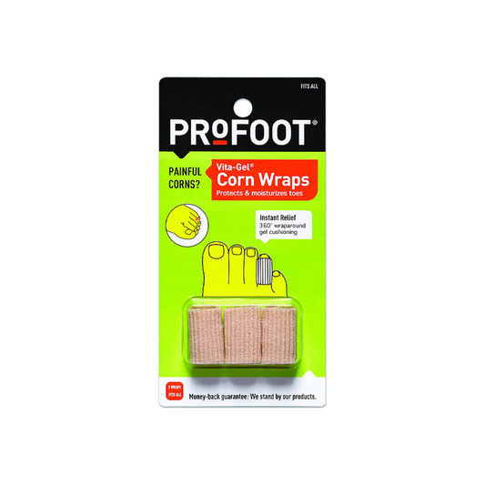 Profoot Vita-Gel Corn Pads, Moisturizing Gel Protection, 3 ct Corn & Callus Care Supplies Pasteur Pharmacy