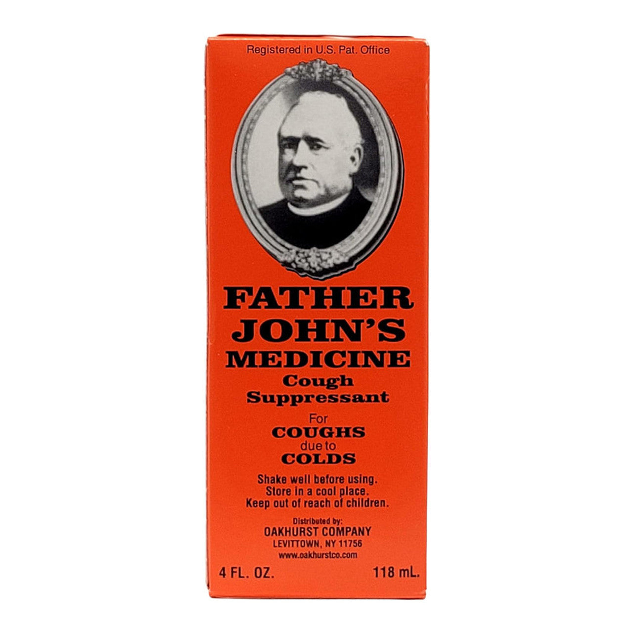 Father John's Medicine Cough Suppressant, 4 Oz Medicine & Drugs Pasteur Pharmacy