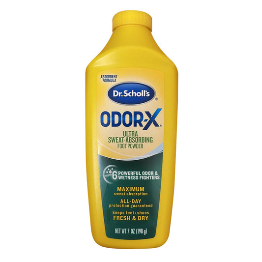 Dr. Scholl's Foot Powder, Sweat Absorbing, Ultra 7 Oz Foot Care Pasteur Pharmacy