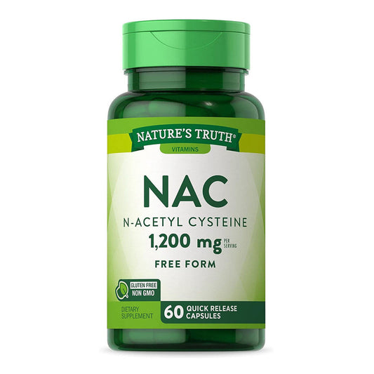 Nature's Truth NAC N-Acetyl Cysteine 1200 Mg Vitamins & Supplements Pasteur Pharmacy