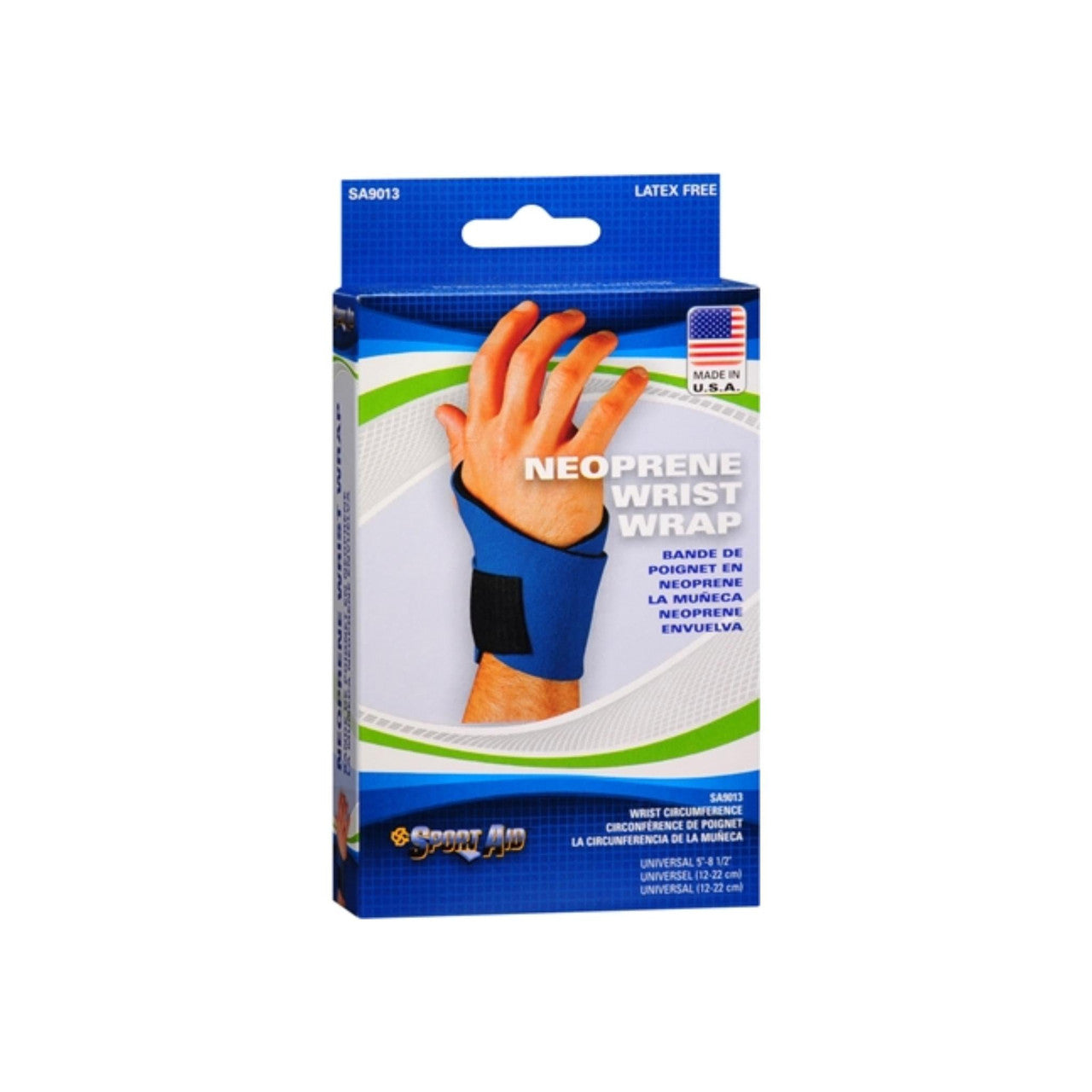 Wrist Brace Neoprene Sport Aid Universal Wall Jacks & Braces Pasteur Pharmacy