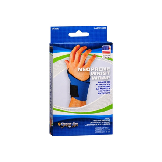 Wrist Brace Neoprene Sport Aid Universal Wall Jacks & Braces Pasteur Pharmacy