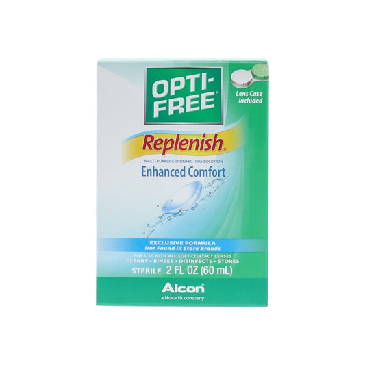 Opti-Free Replenish Multi-Purpose Enhanced Comfort Disinfecting Solution 2 Fl Oz Personal Care Pasteur Pharmacy