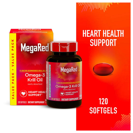 MegaRed® Schiff® Superior Omega-3 Krill Oil – 350 mg Softgels Vitamins & Supplements Pasteur Pharmacy