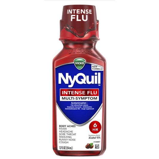 Vicks NyQuil Intenseflu Multi-Symptom Medicine Medicine & Drugs Pasteur Pharmacy