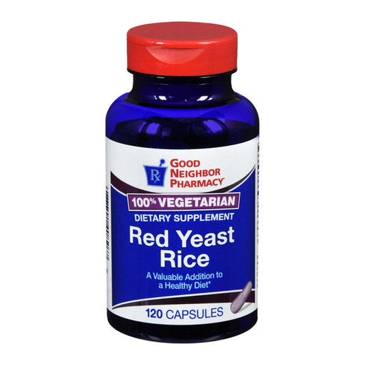 Good Neighbor Gnp Red Yeast Rice 600 Mg Cap 120 Vitamins & Supplements Pasteur Pharmacy