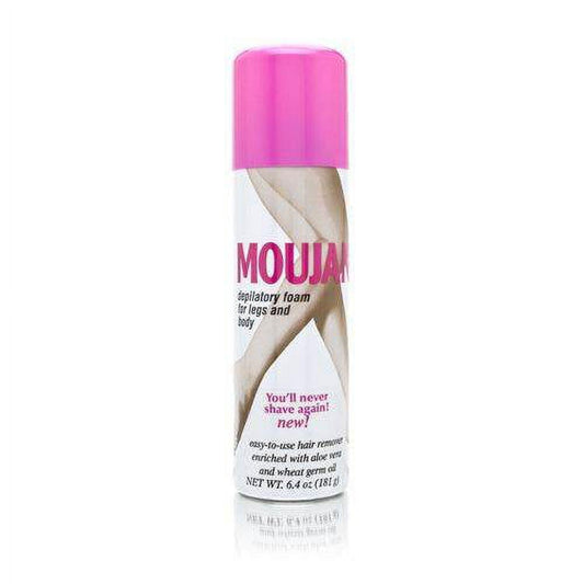 Moujan Wax Depilatory Foam For Legs And Body 181g/6.4oz Shaving Cream Pasteur Pharmacy
