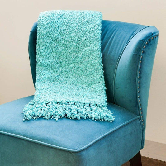 TRP 1 Piece Casual Transitional Popcorn Style Pool Blue Throw Blanket Microfiber Acrylic Victorian Classic Textured Woven Throw Blanket All Season Comfy Bedding Couch Sofa & Bed Blanket Blankets Pasteur Pharmacy