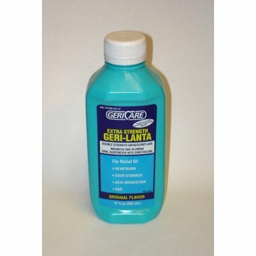 McKesson Antacid Geri-Care 400 Mg - 40 Mg Strength Oral Suspension 12 Oz. , Count Of 1 Vitamins & Supplements Pasteur Pharmacy