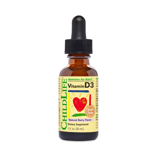 ChildLife® Essentials Liquid Vitamin D3 – Natural Berry Flavor Vitamins & Supplements Pasteur Pharmacy