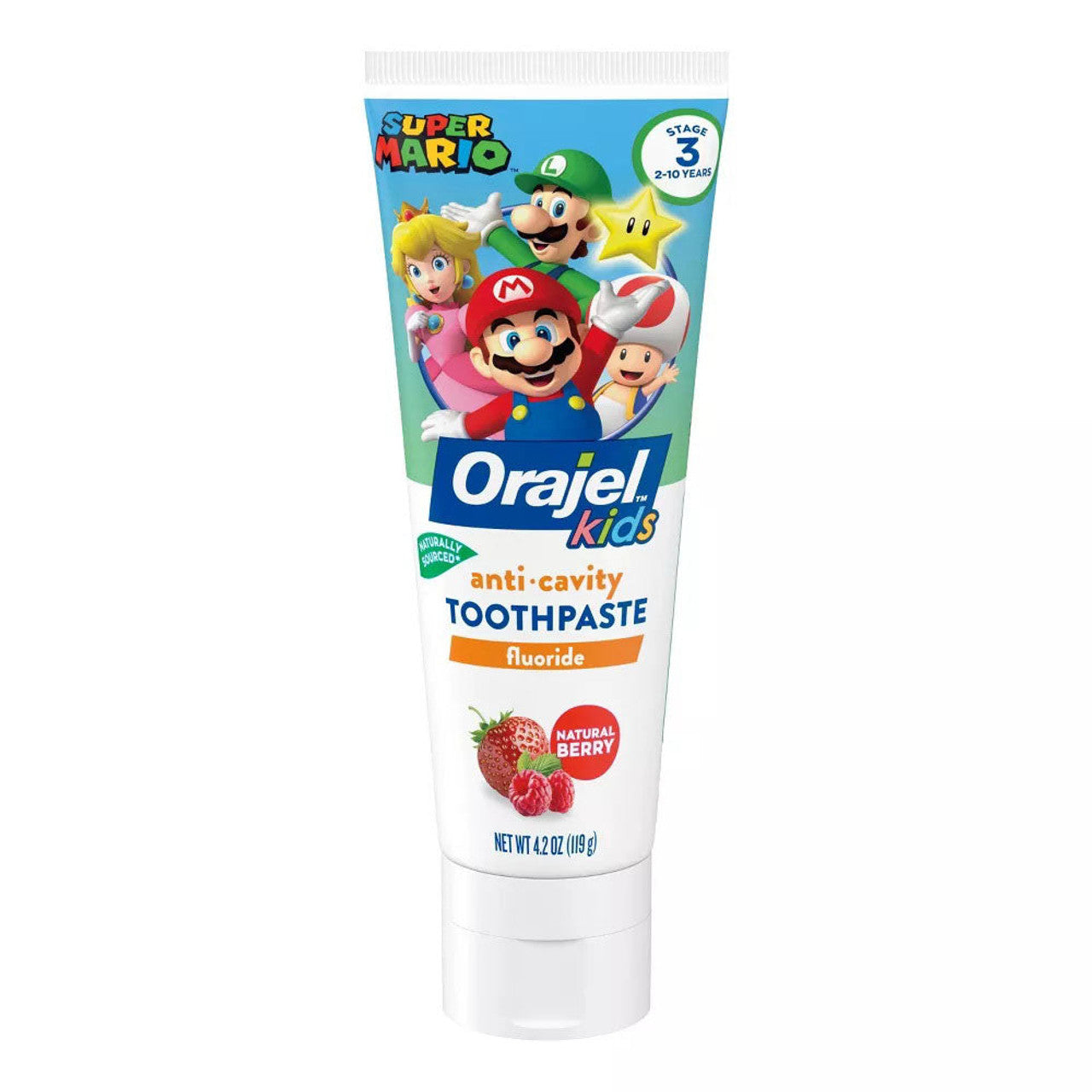 Orajel Kids' Super Mario Fluoride Toothpaste - 4.2oz Toothpaste Pasteur Pharmacy
