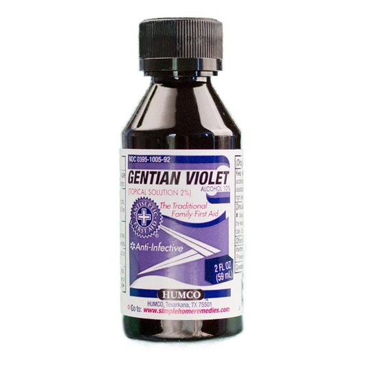 Humco Gentian Violet 2 2 Oz First Aid Pasteur Pharmacy