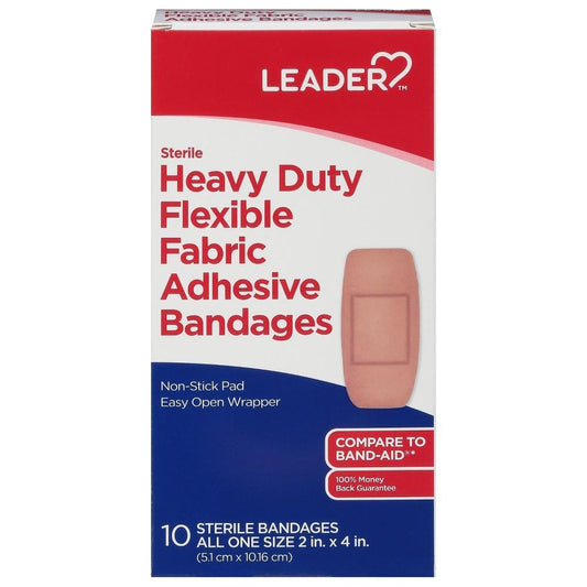 The Leader Flexible Fabric Heavy Duty Sterile Adhesive Bandages Medical Tape & Bandages Pasteur Pharmacy