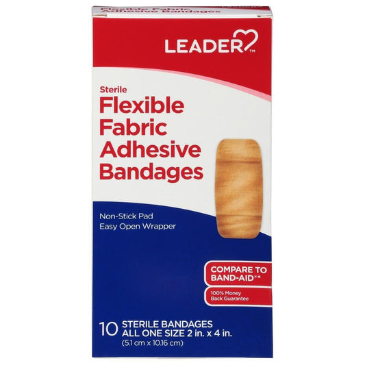 The Leader Flexible Fabric Sterile Adhesive Bandages Medical Tape & Bandages Pasteur Pharmacy