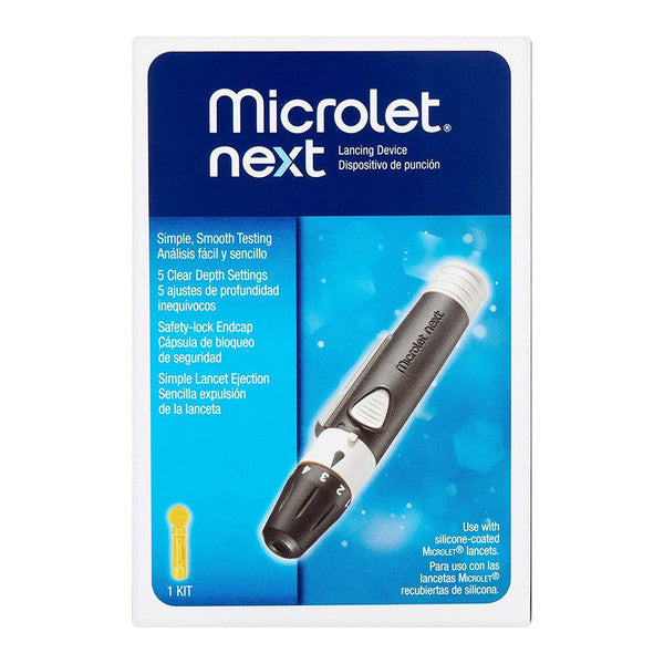 Microlet® Next Lancing Device – Smooth and Simple Testing Lancing Devices Pasteur Pharmacy